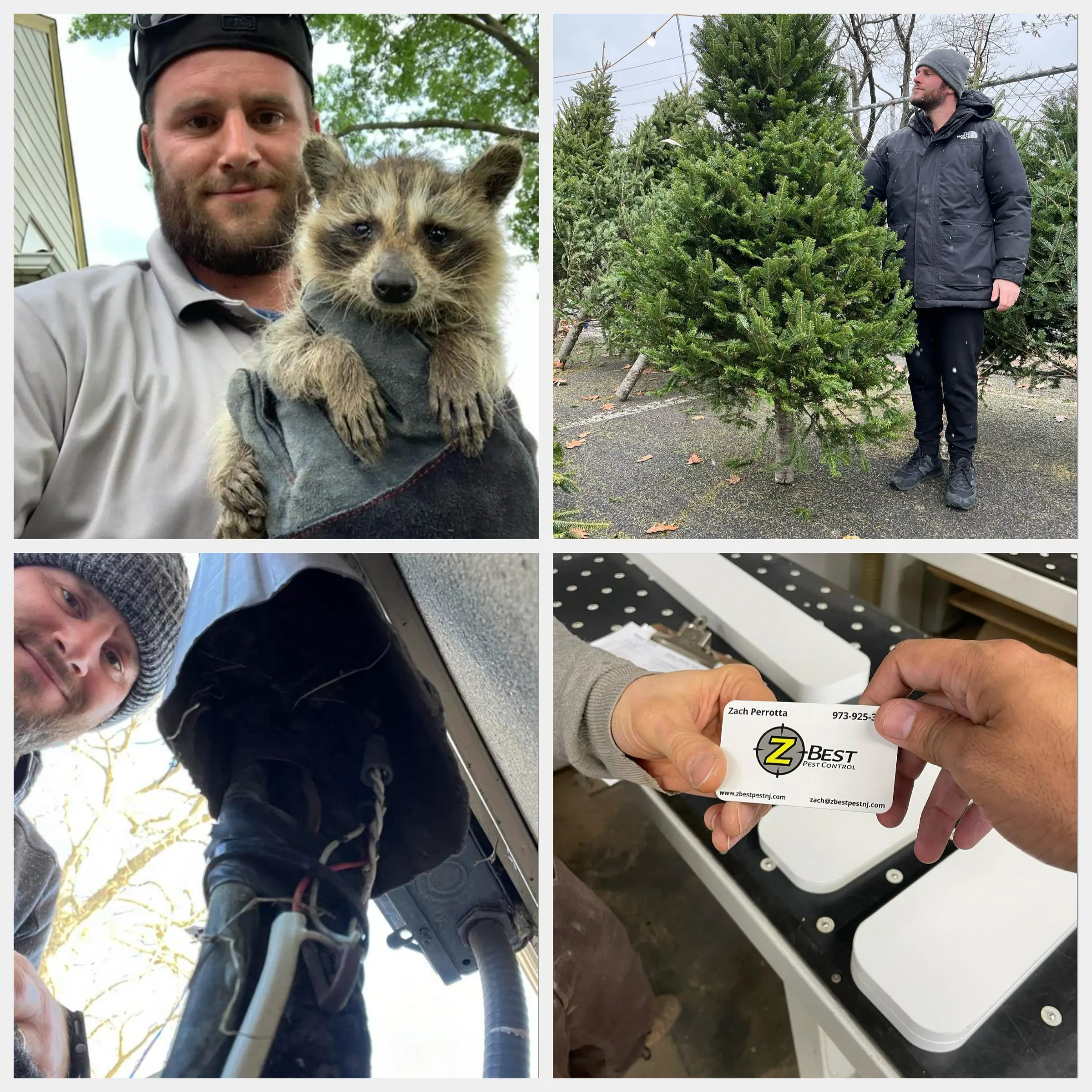 Images of Zach working